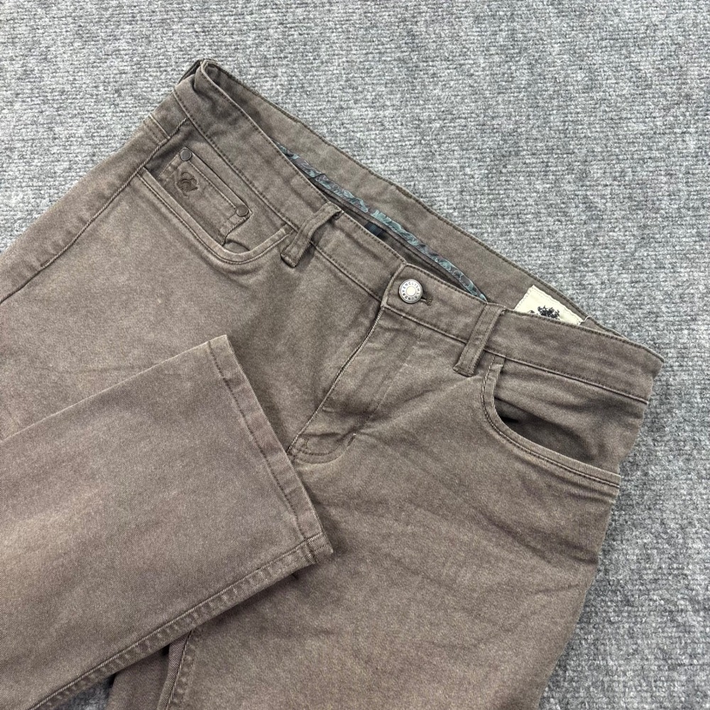 English Laundry 5 Pocket Pants 34x30 Brown Straight Leg Stretch Mens